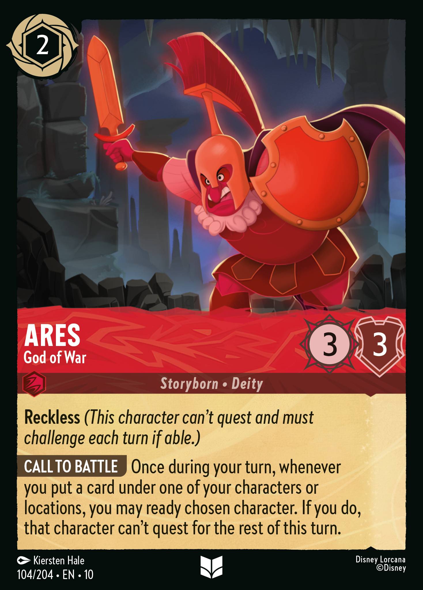 Ares - Menacing Predator