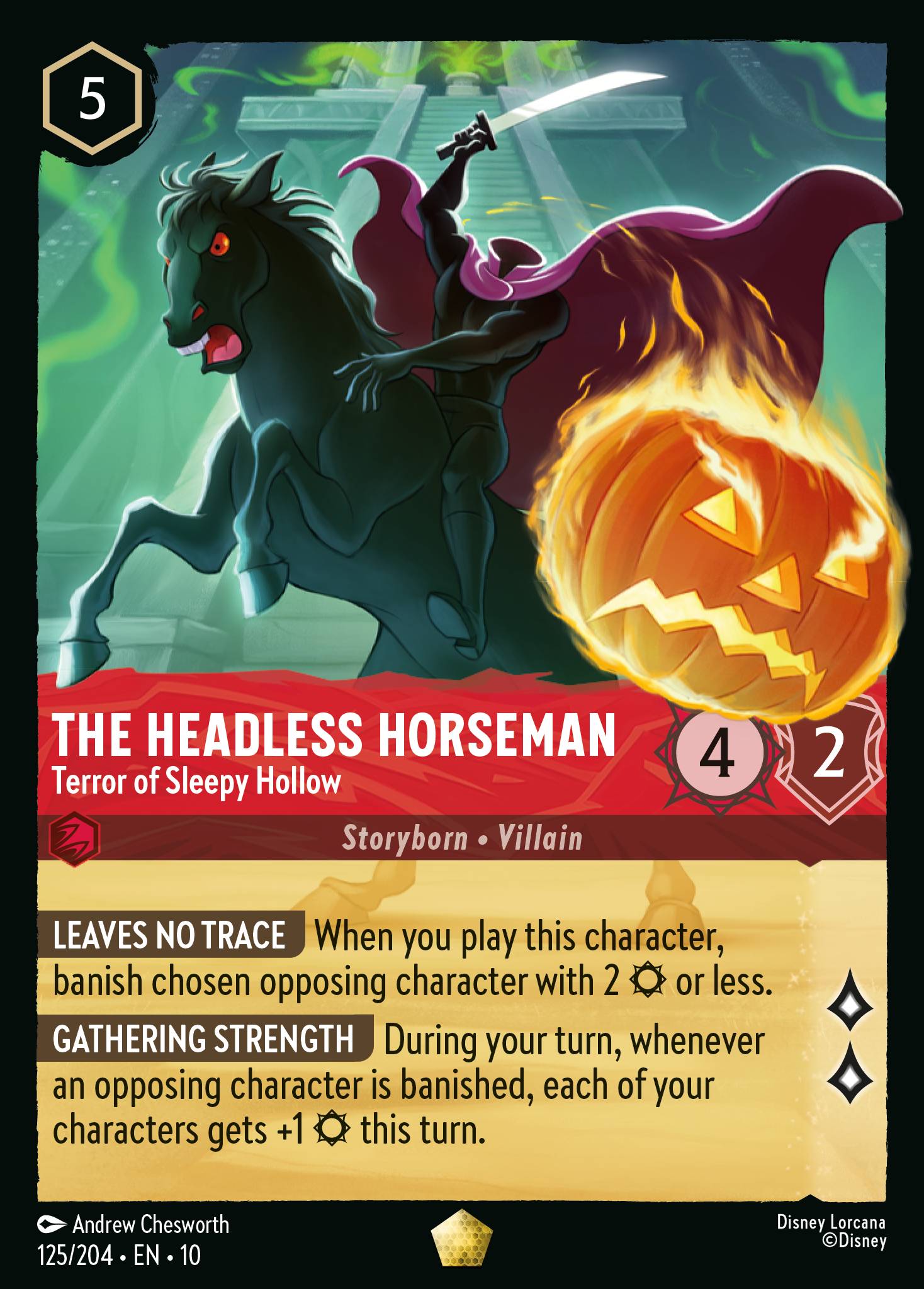 The Headless Horseman - Injured Soldier