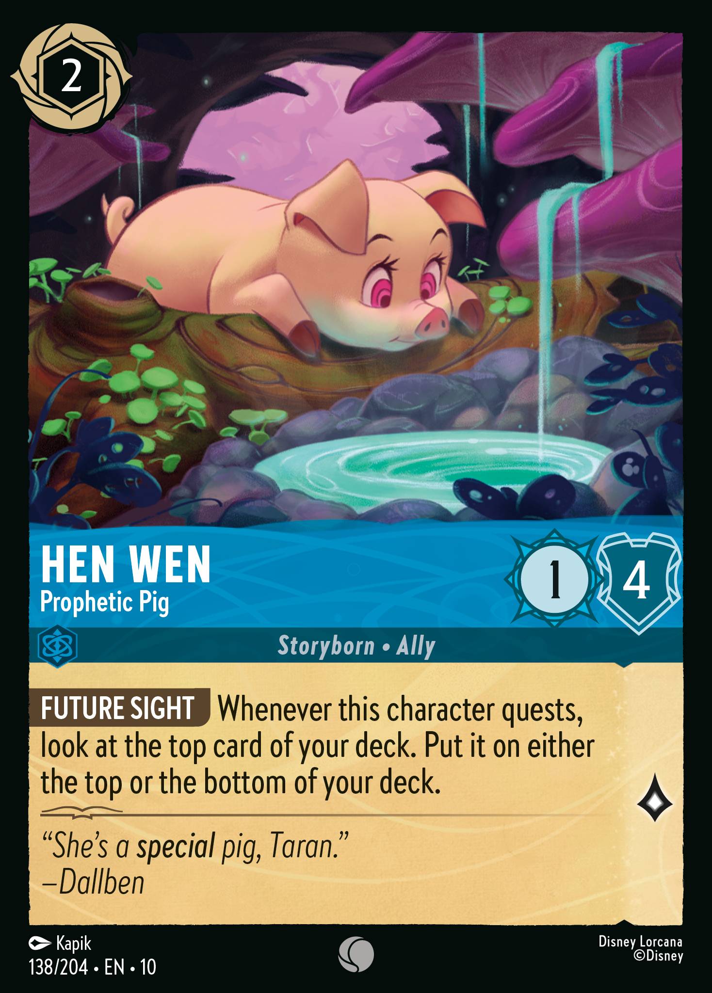 Hen Wen - Savvy Nephew