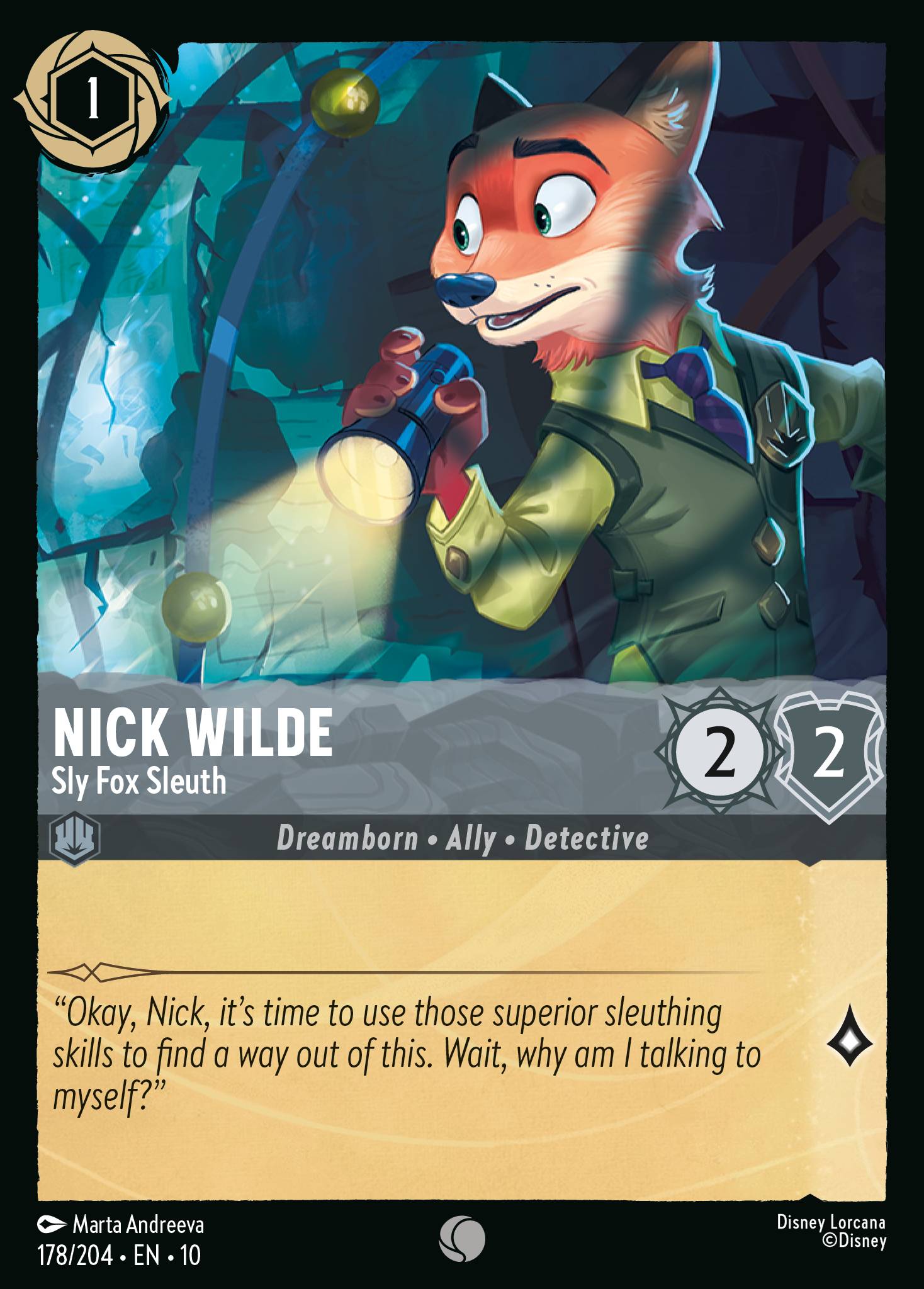 Nick Wilde - Fearless Princess