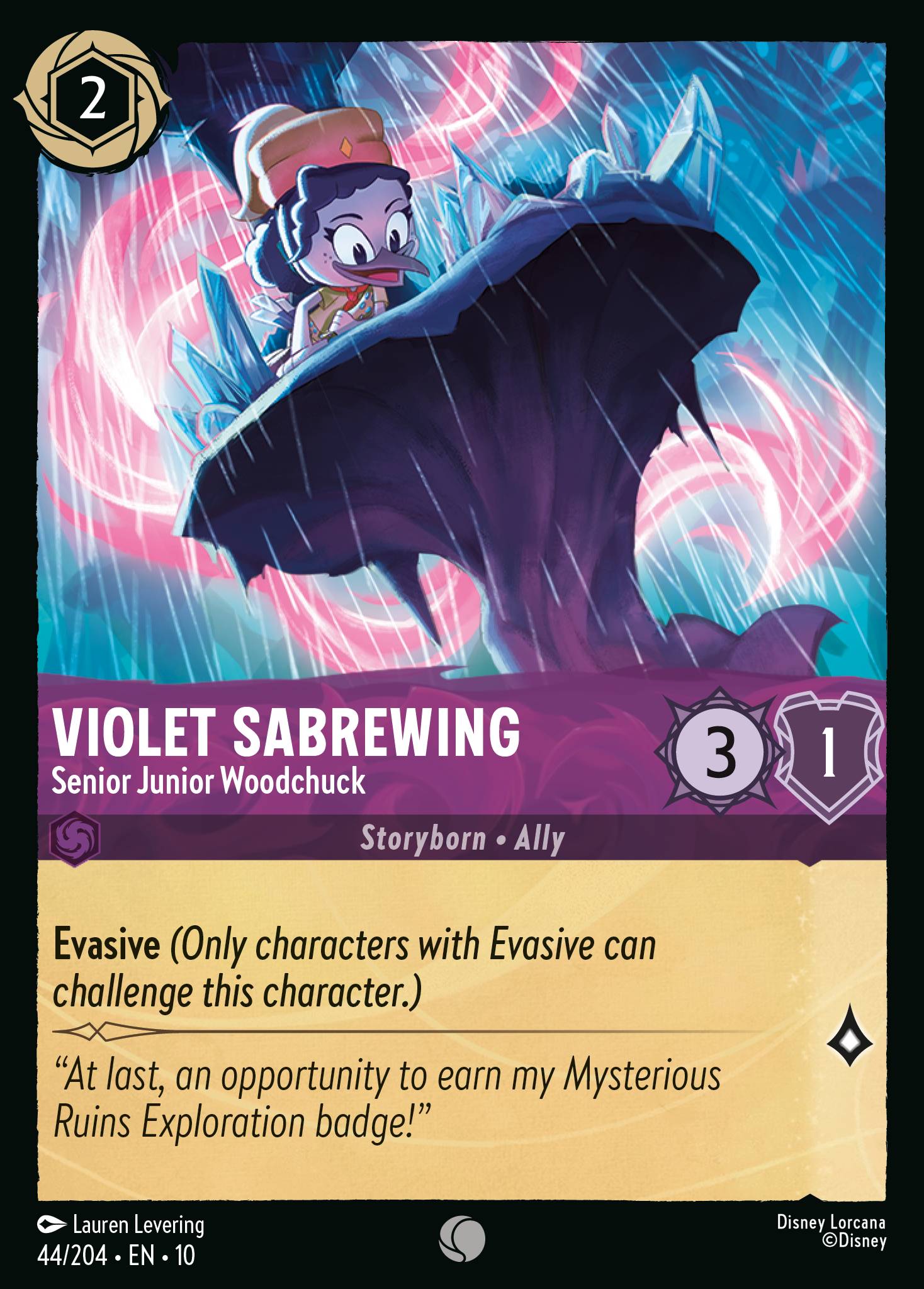 Violet Sabrewing - Voice Stealer