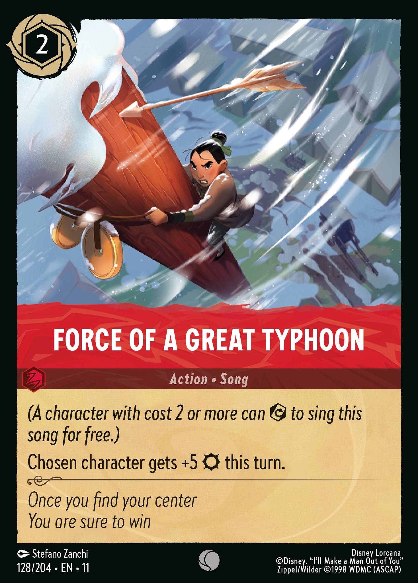 Force of a Great Typhoon
