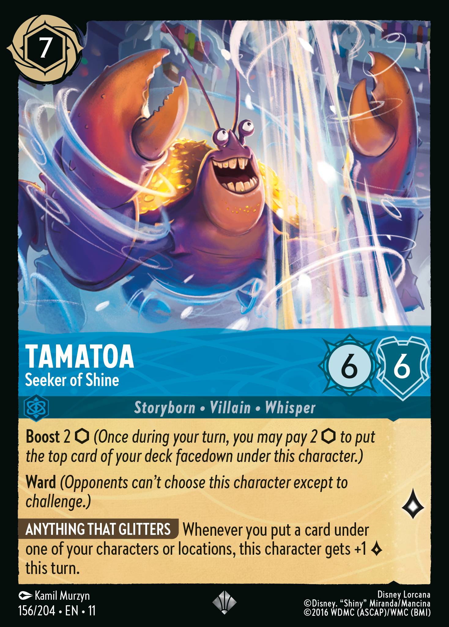 Tamatoa - Seeker of Shine