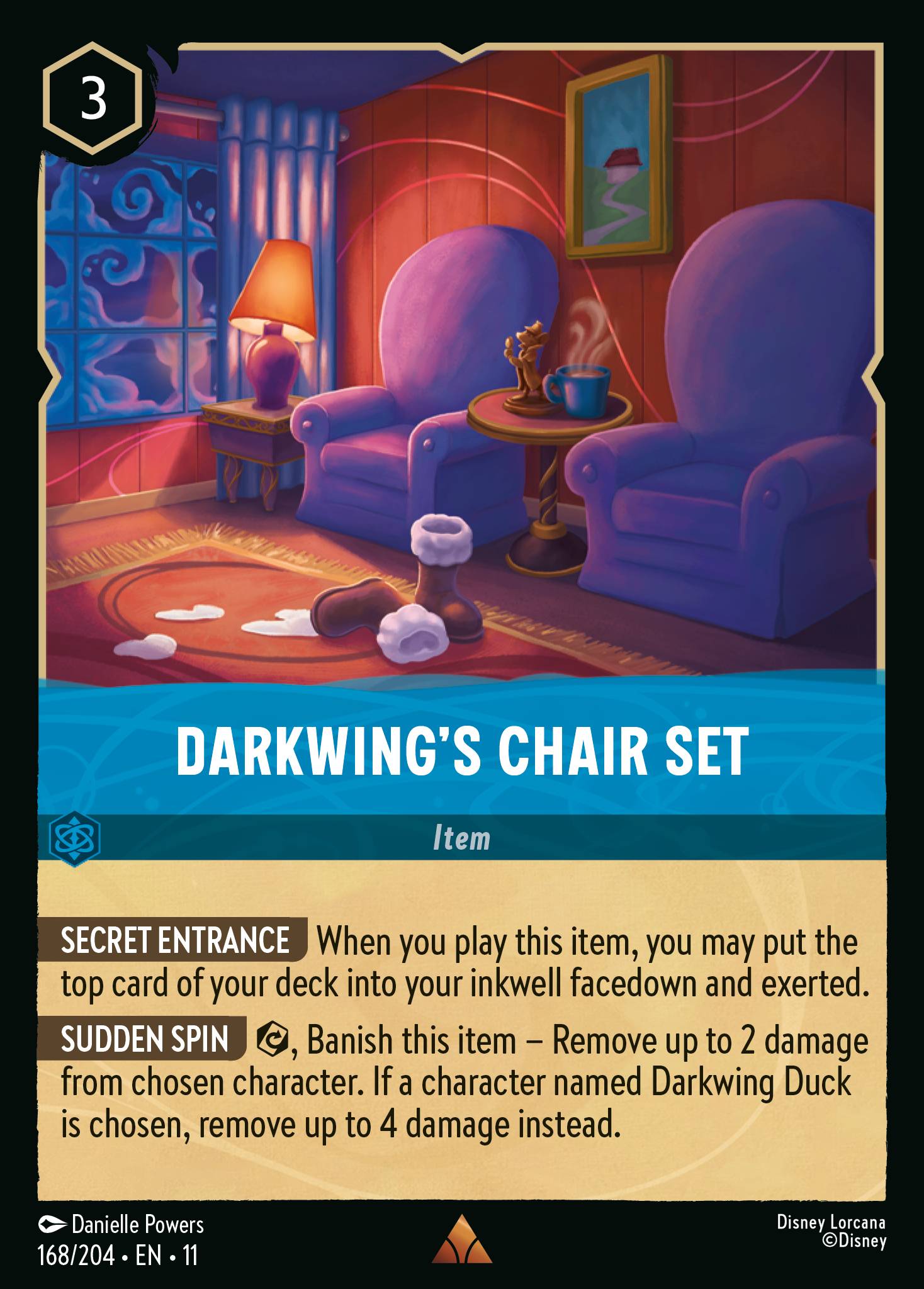 Darkwing's Chair Set