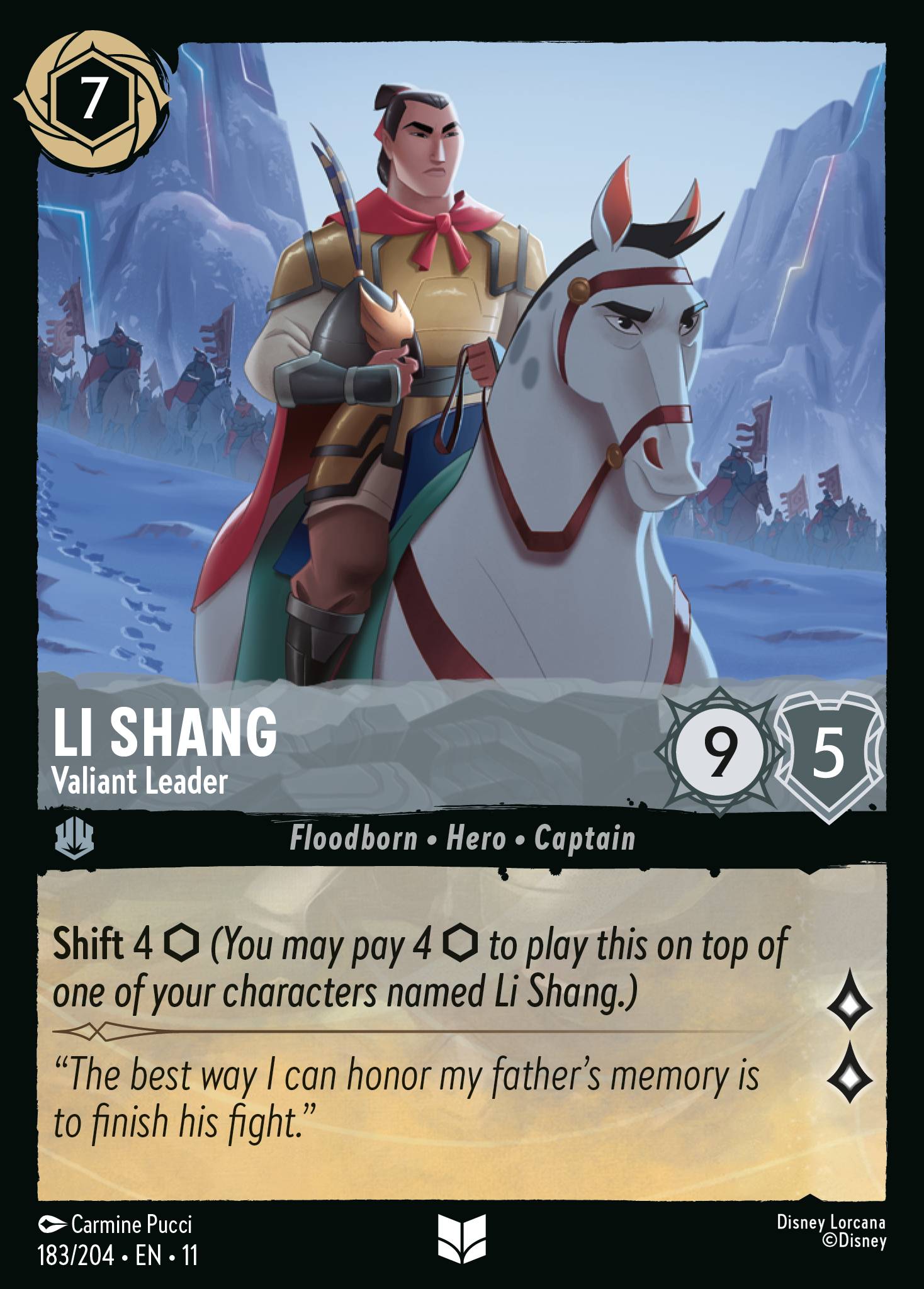 Li Shang - Valiant Leader