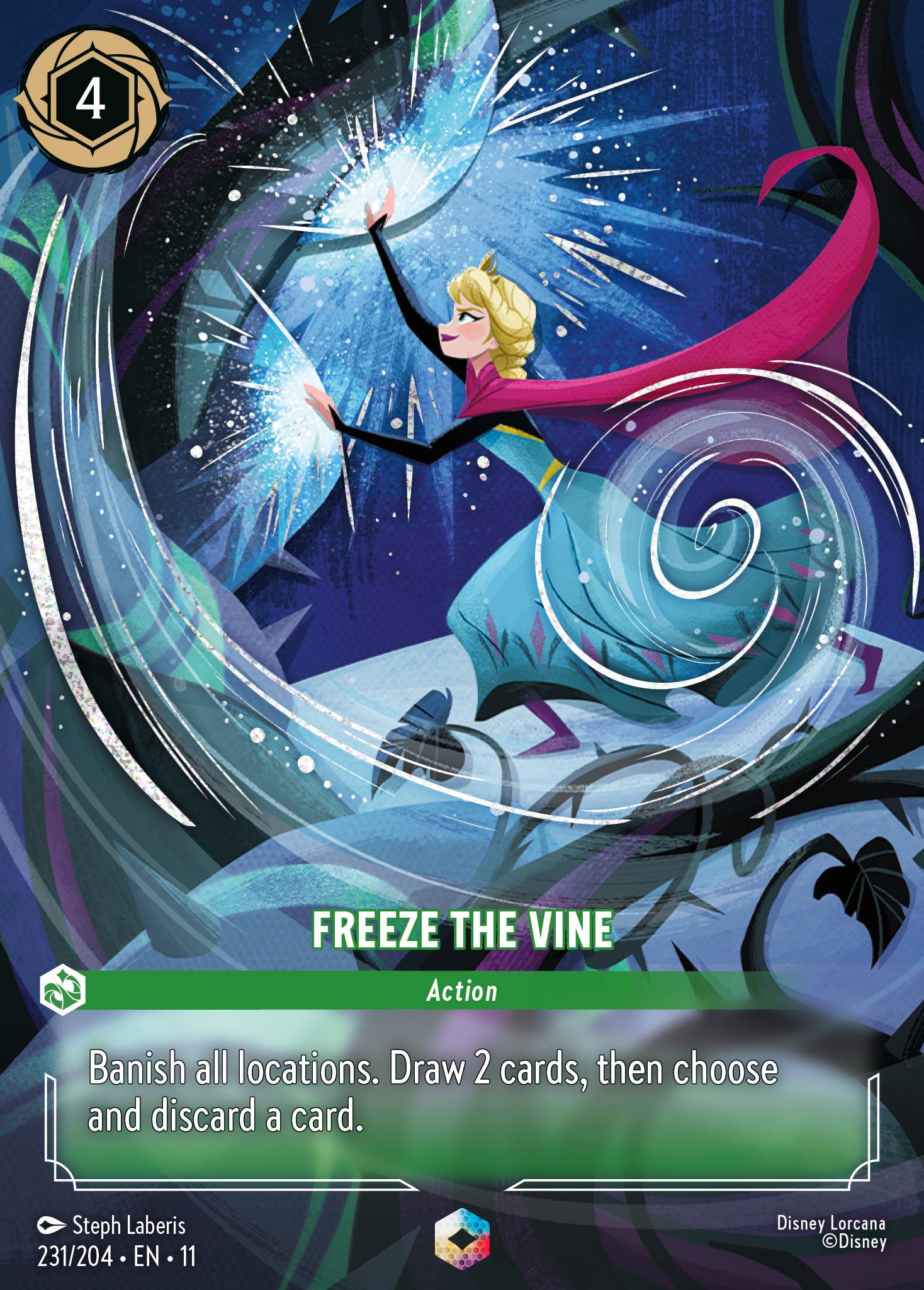 Freeze the Vine