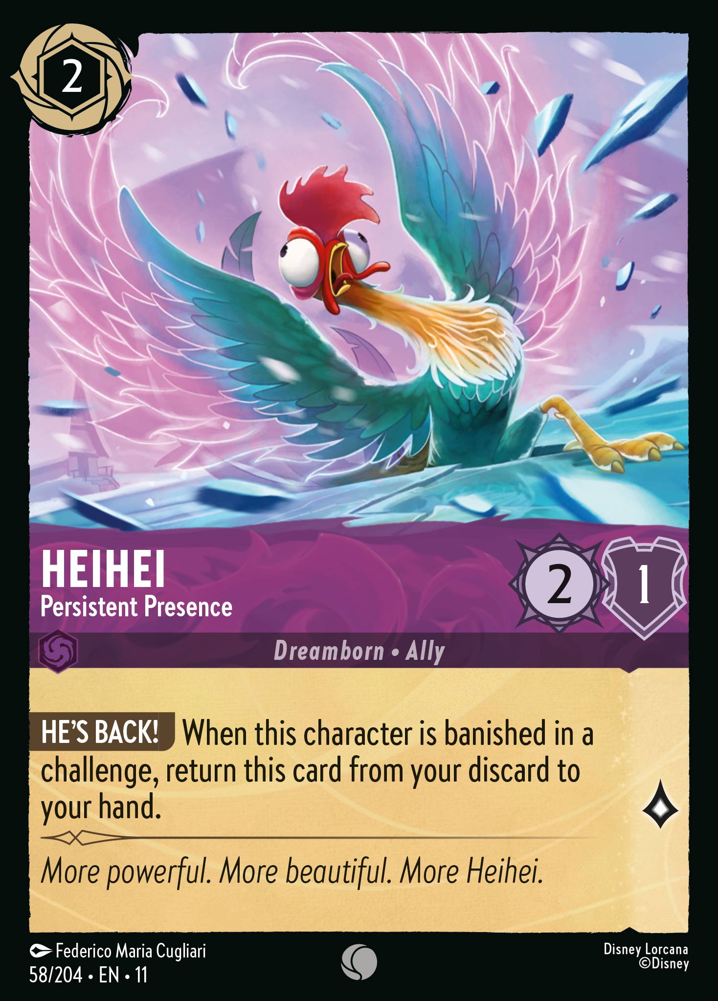 Heihei - Persistent Presence
