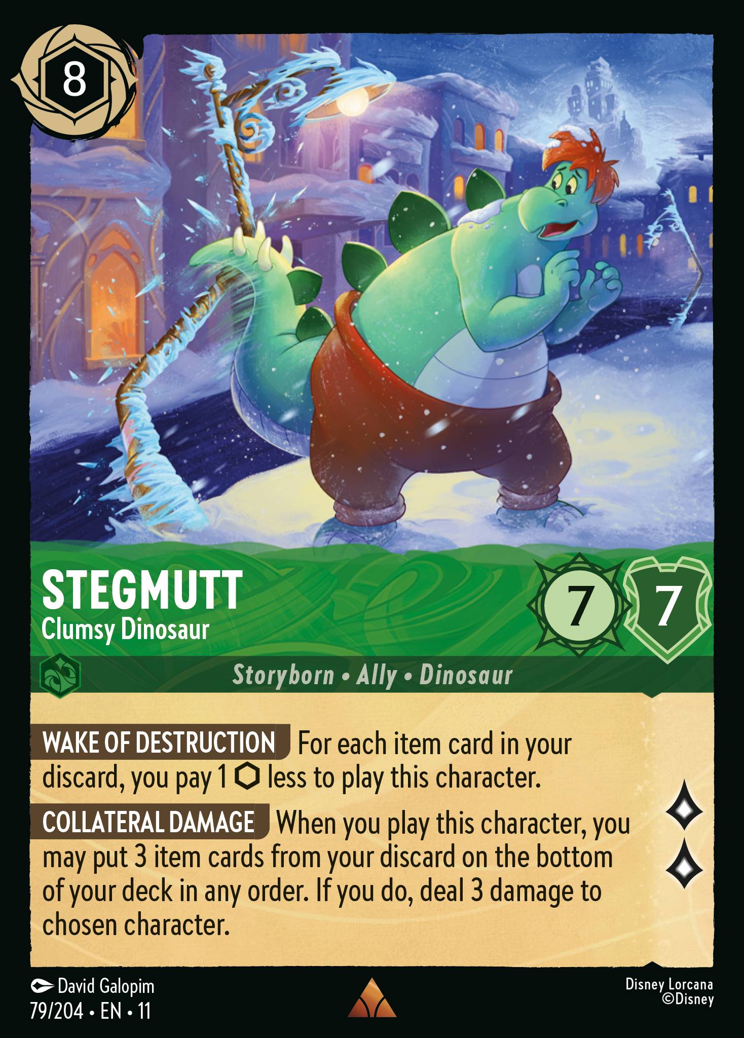 Stegmutt - Clumsy Dinosaur