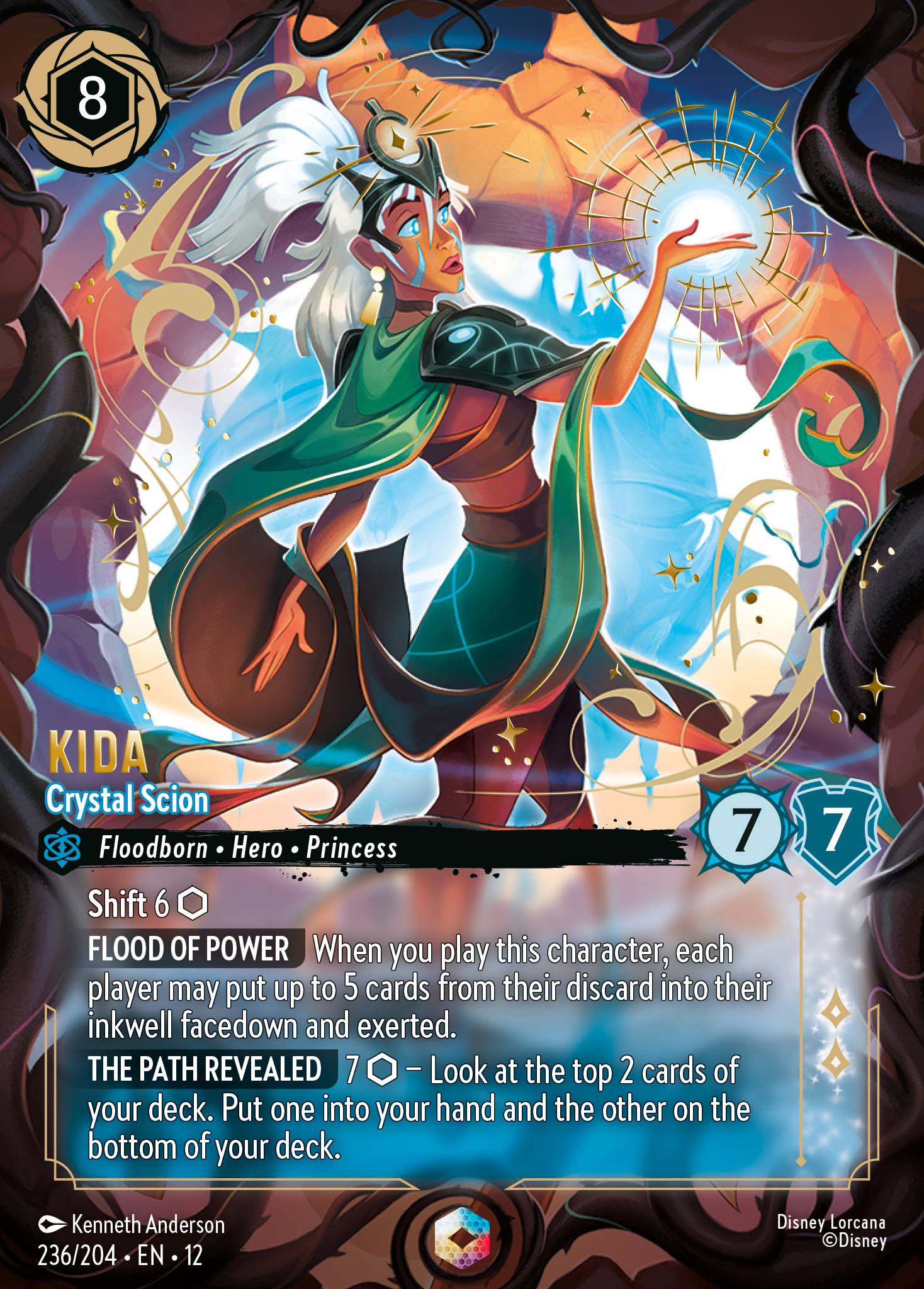 Kida - Crystal Scion — full card art