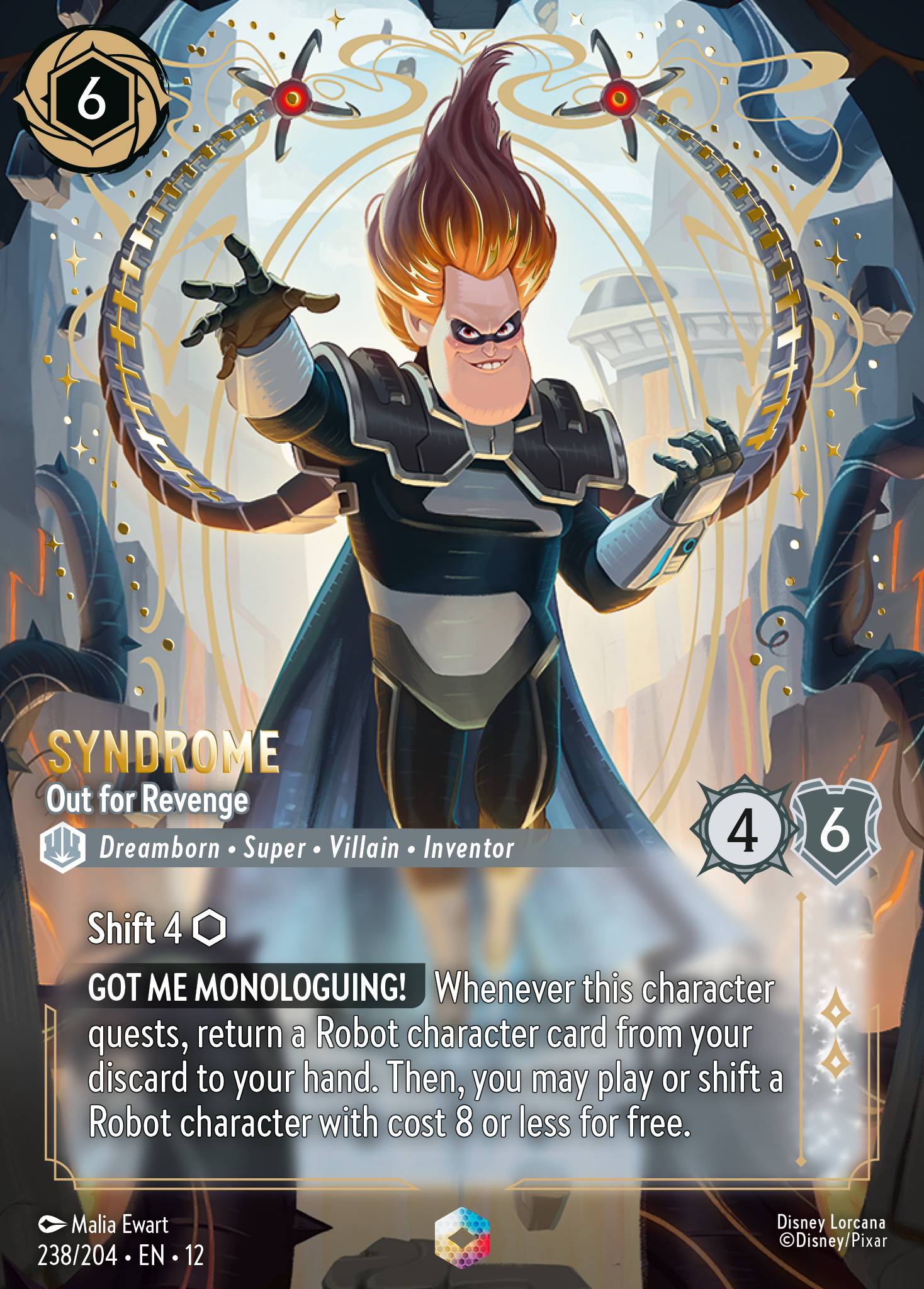 Syndrome - Out for Revenge — full card art