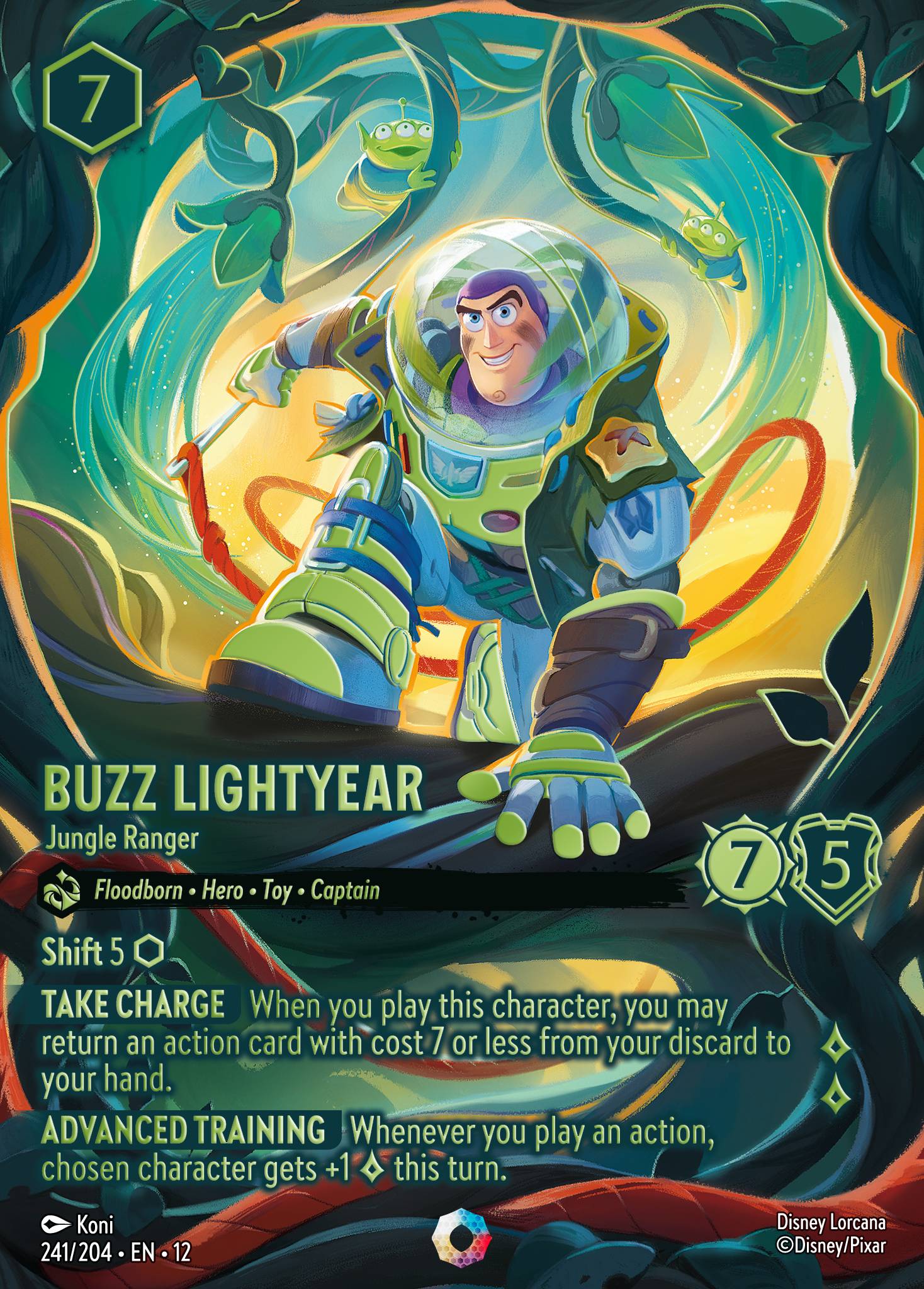 Buzz Lightyear - Jungle Ranger — full card art