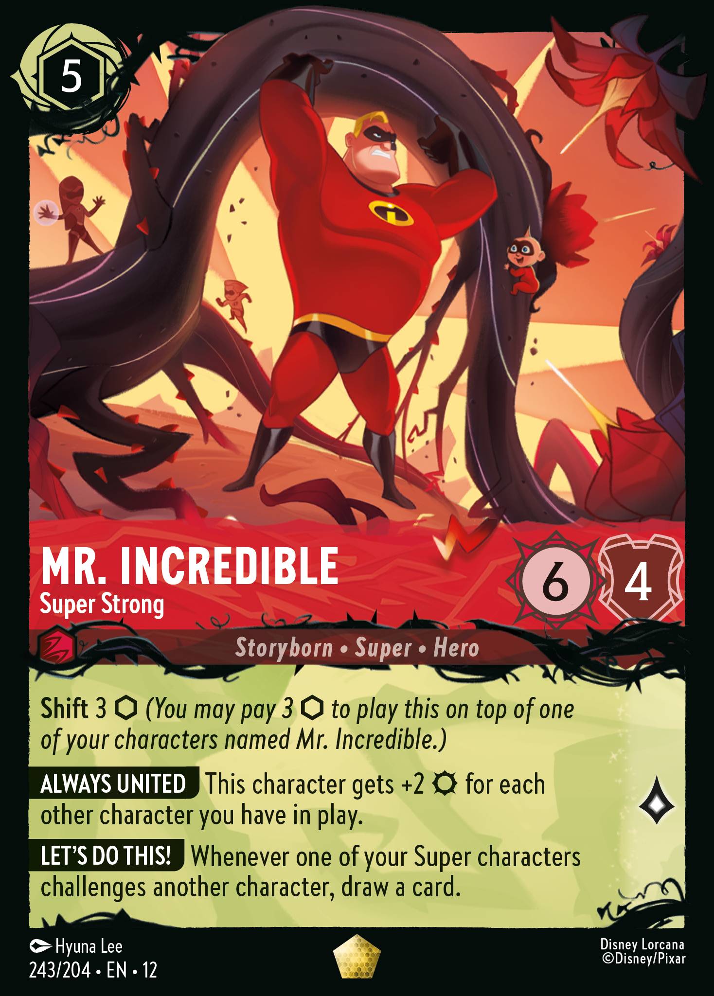 Mr. Incredible - Super Strong card art