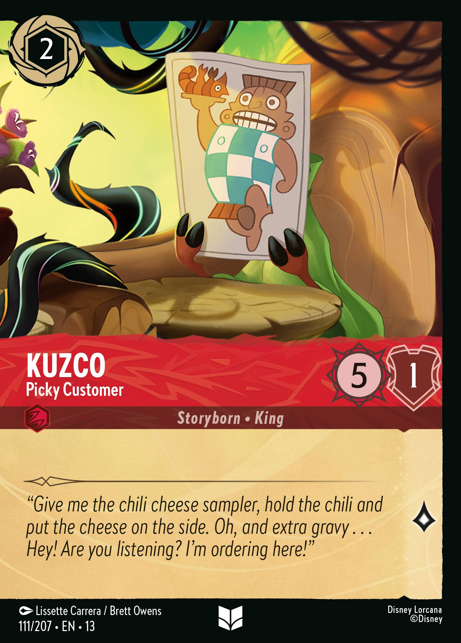 Kuzco - Picky Customer