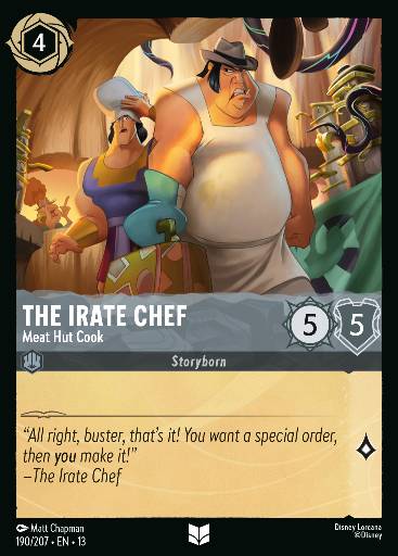 The Irate Chef