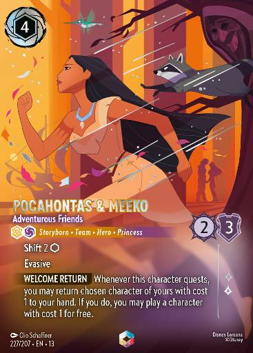 Pocahontas & Meeko