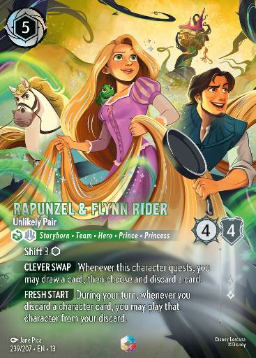 Rapunzel & Flynn Rider