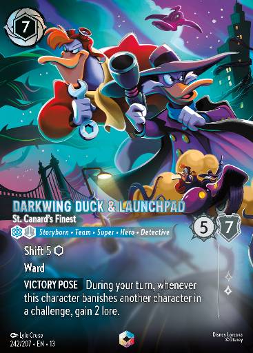 Darkwing Duck & Launchpad