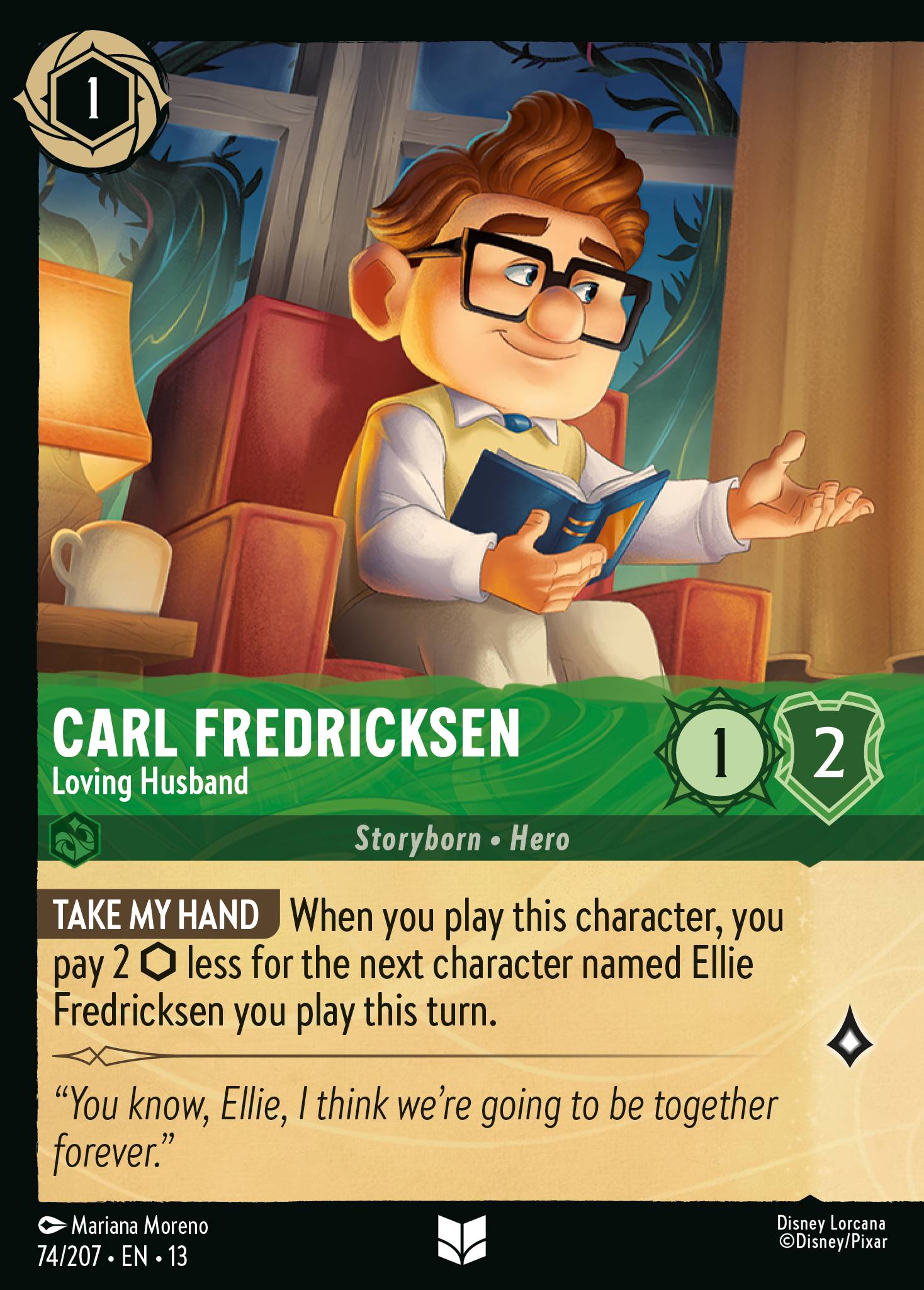 Carl Fredricksen - Loving Husband