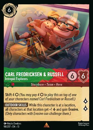 Carl Fredricksen & Russell