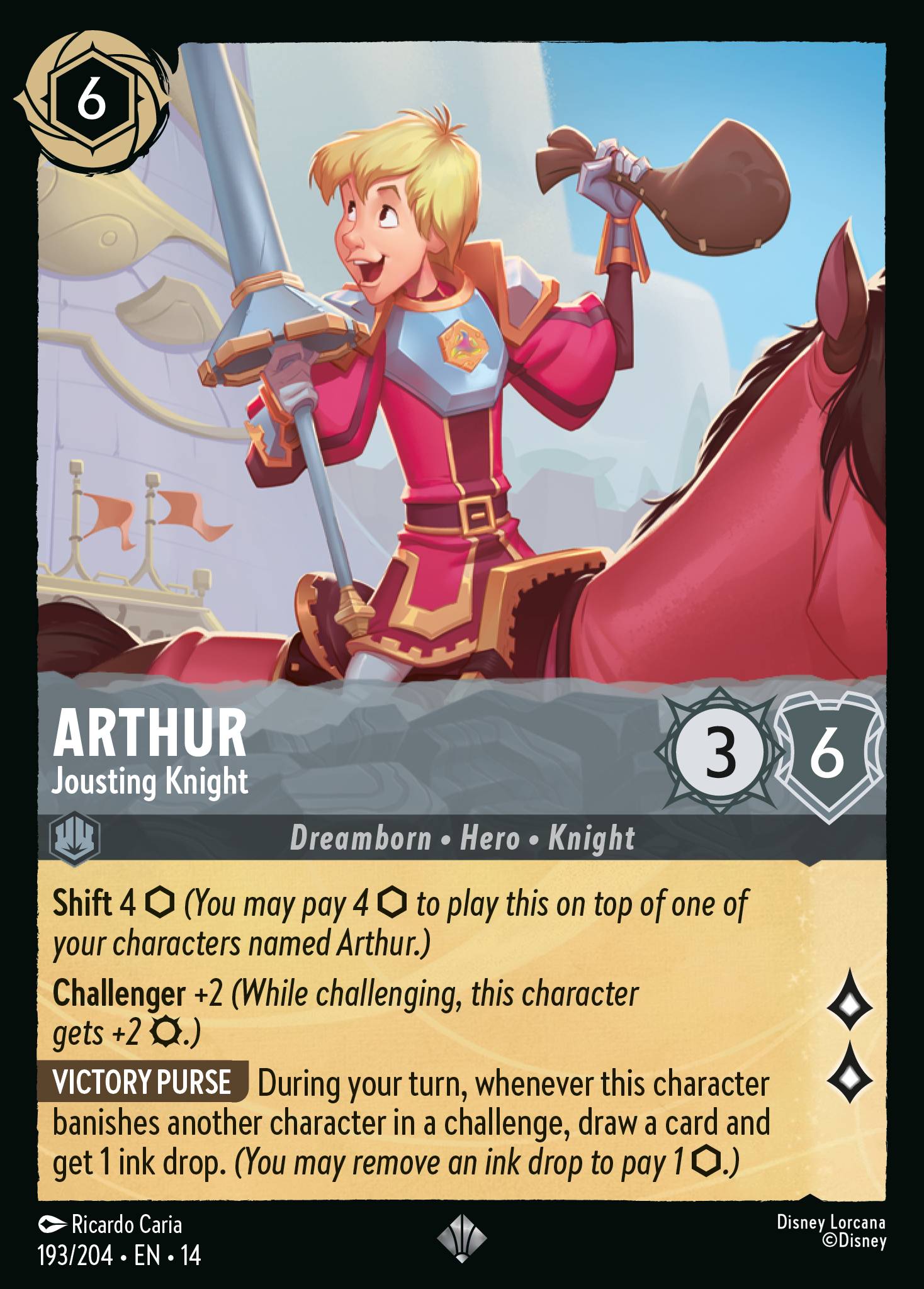 Arthur - Jousting Knight