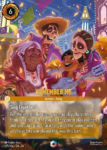 Remember Me — Disney Lorcana card