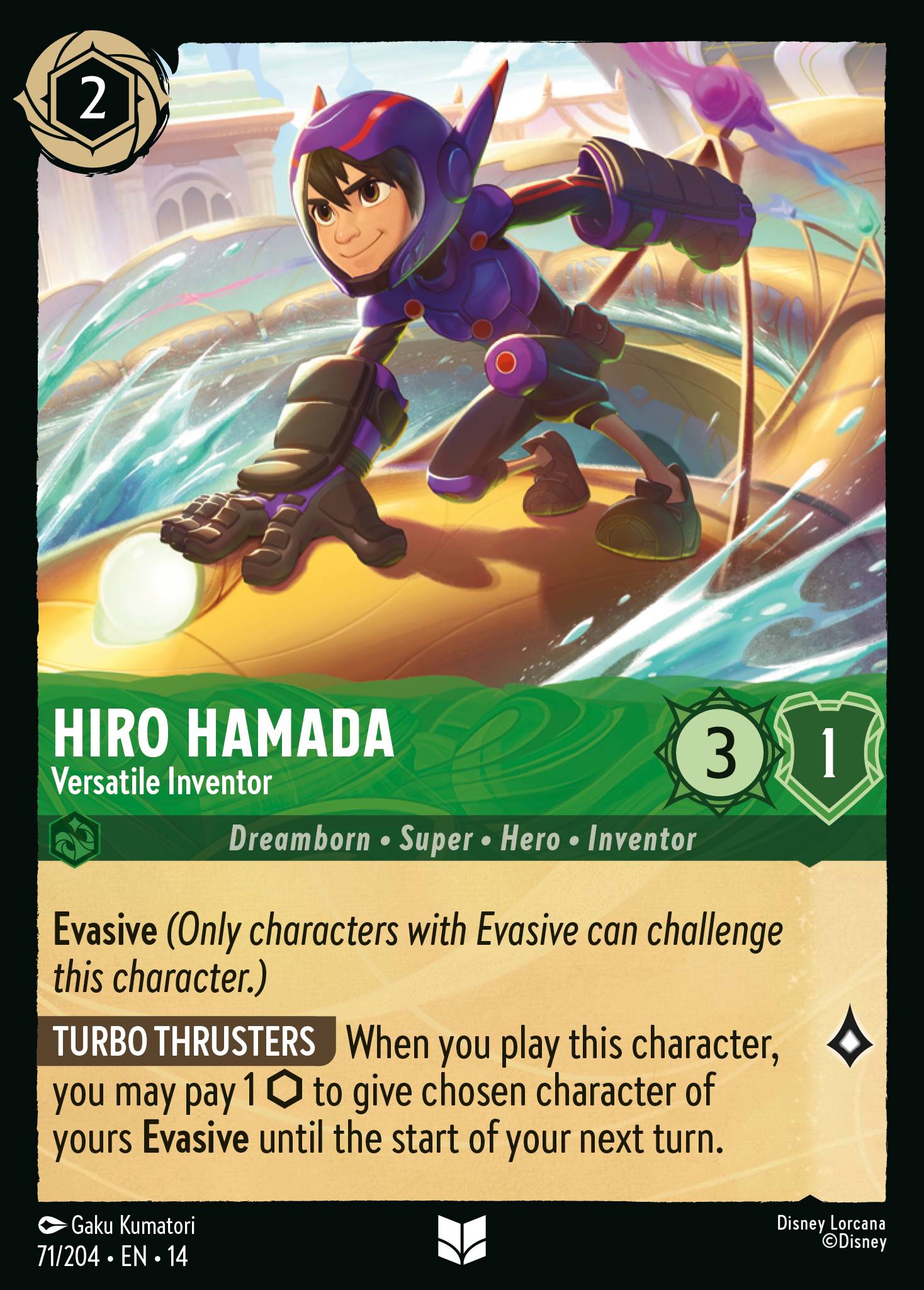 Hiro Hamada - Versatile Inventor