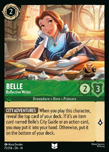 Belle - Reflective Writer - Hyperia City