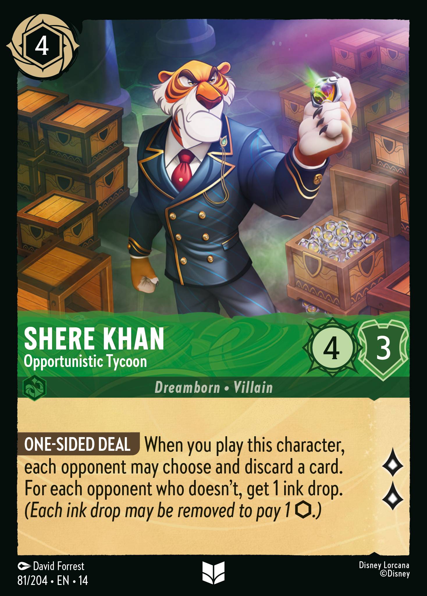 Shere Khan - Opportunistic Tycoon