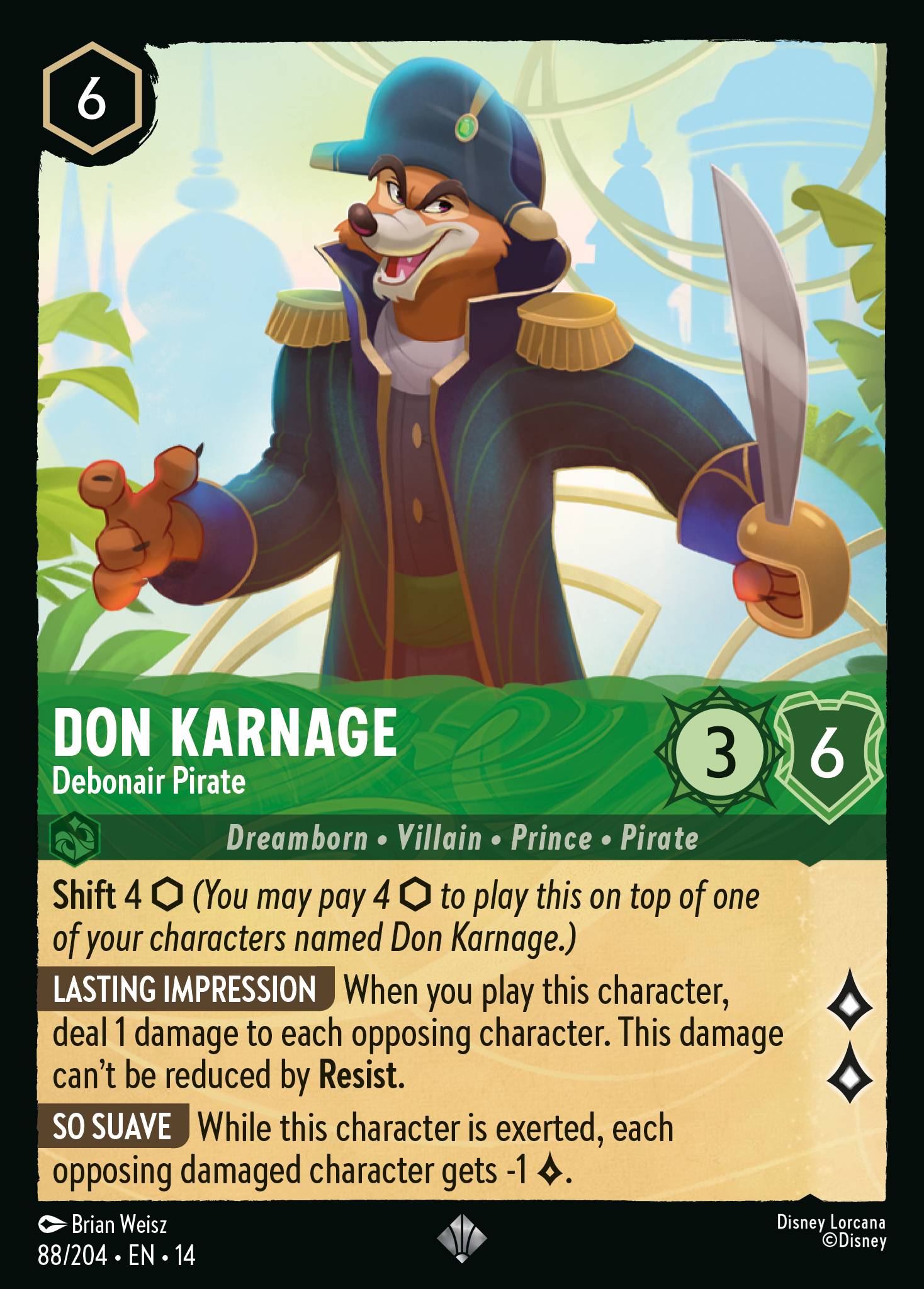 Don Karnage - Debonair Pirate