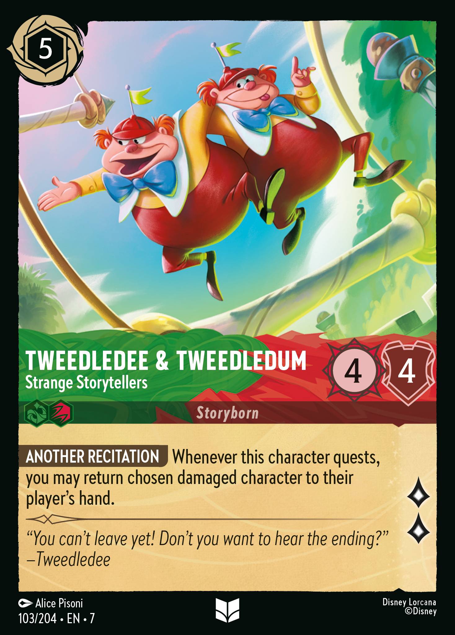 Tweedledee & Tweedledum