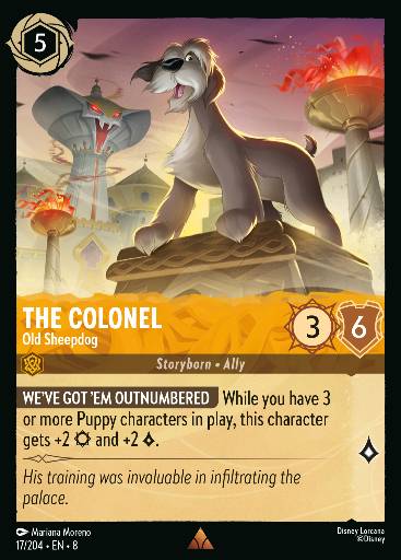 Card Thumb - the colonel old sheepdog