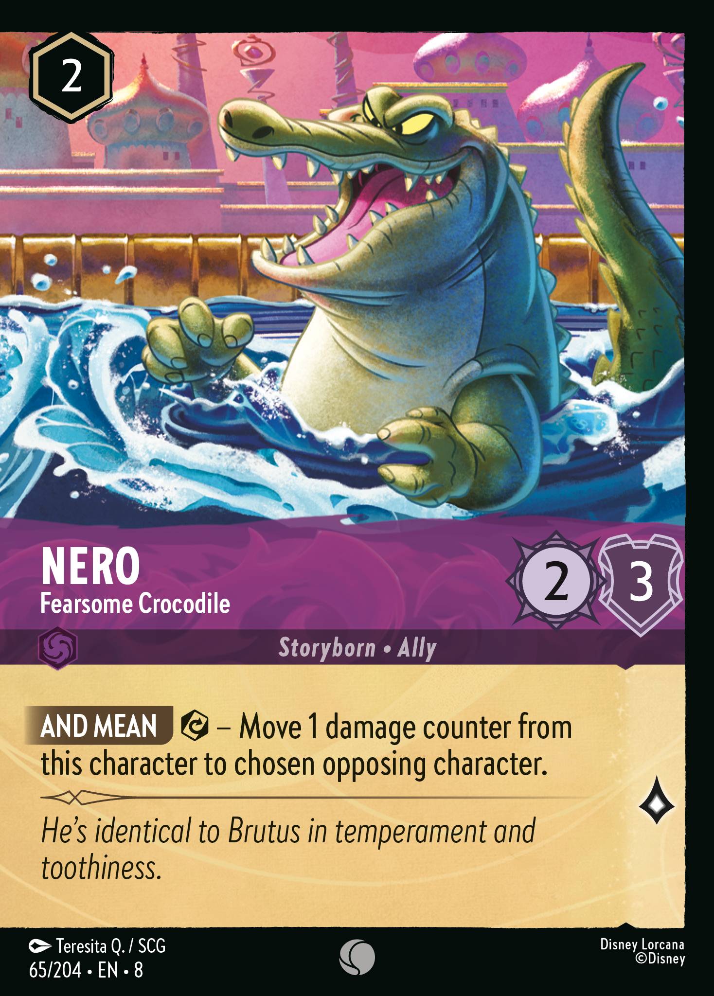 Nero - Fearsome Crocodile