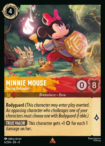 Card Thumb - minnie mouse daring defender