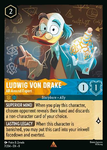 Card Thumb - ludwig von drake all-around expert