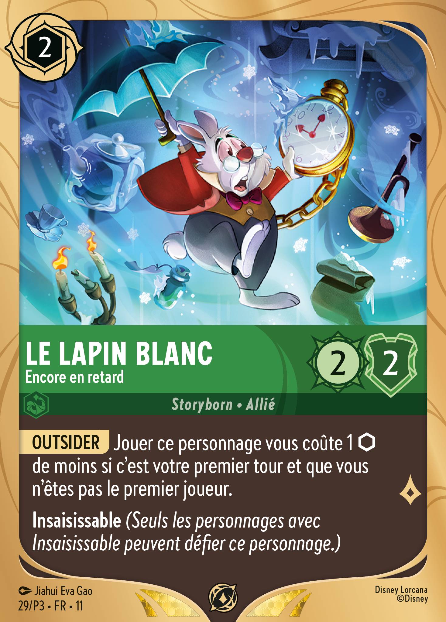 Le lapin blanc