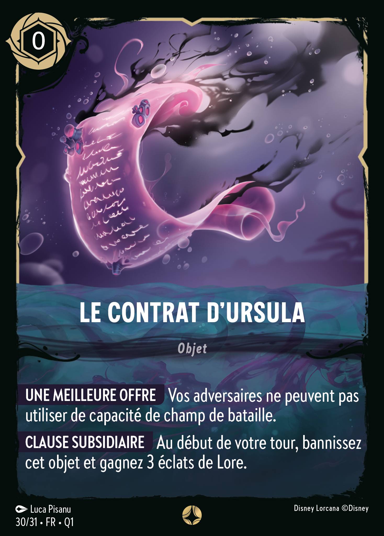 Le Contrat d'Ursula
