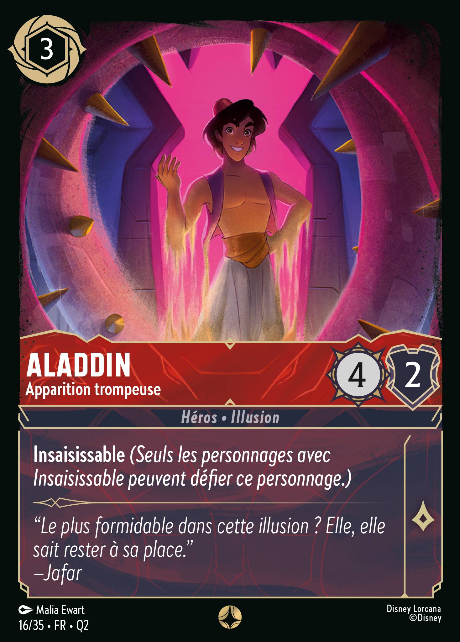 Aladdin - Apparition trompeuse