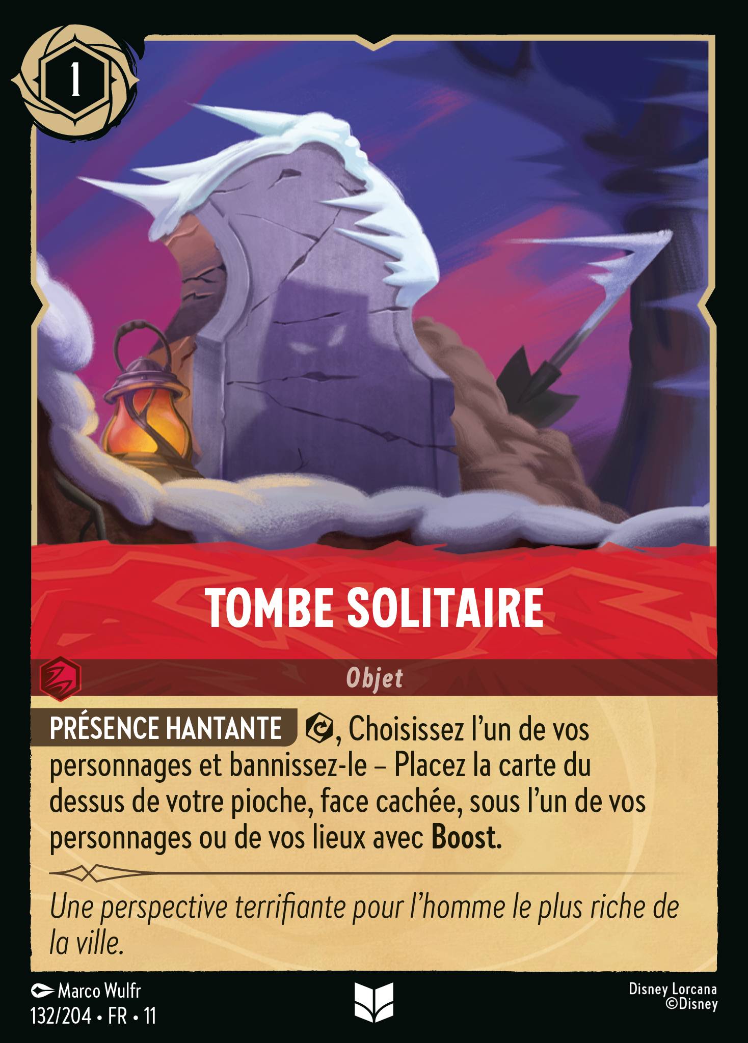 Tombe solitaire