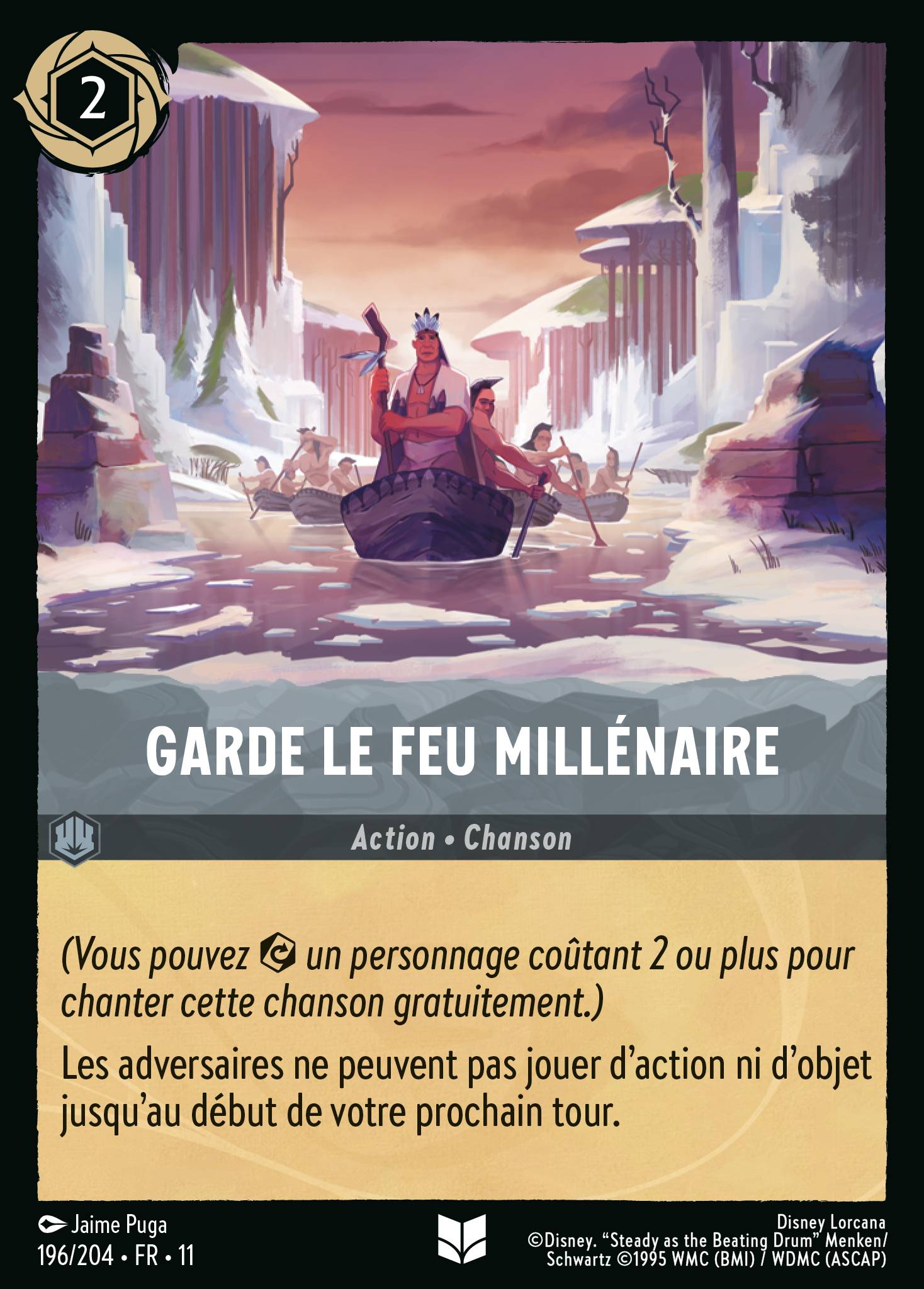 Garde le feu millénaire
