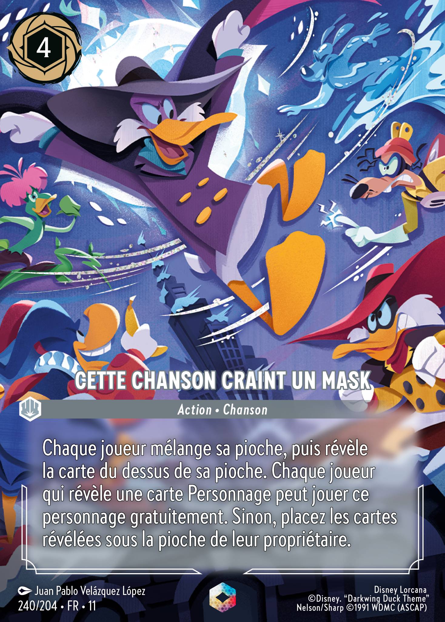 Cette chanson craint un mask