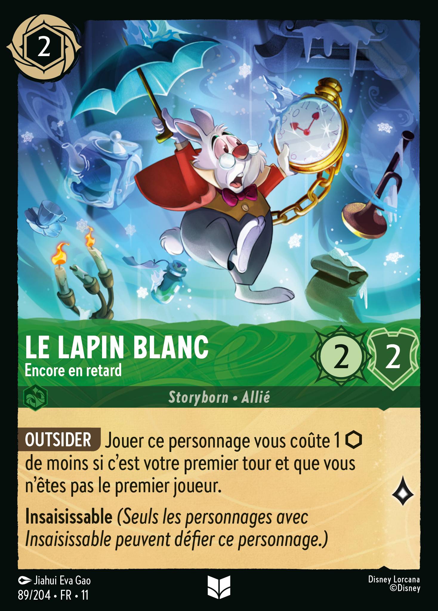 Le lapin blanc
