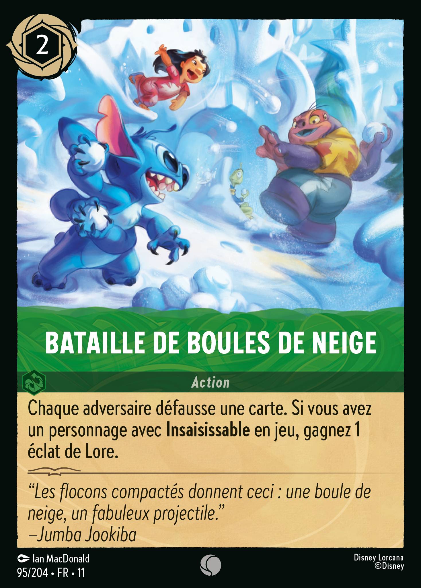 Bataille de boules de neige