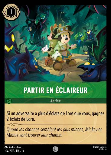 Partir en éclaireur