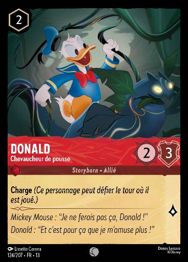 Donald - Chevaucheur de pousse