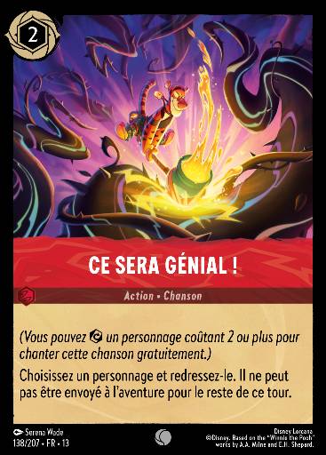 Ce sera génial !