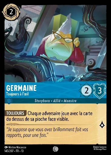 Germaine - Toujours à l'œil