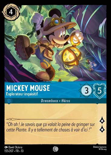 Mickey Mouse - Explorateur inquisitif