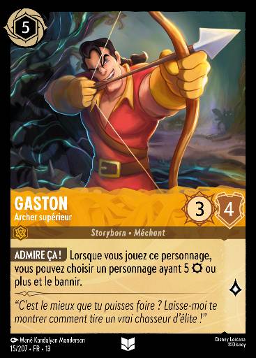 Gaston - Archer supérieur
