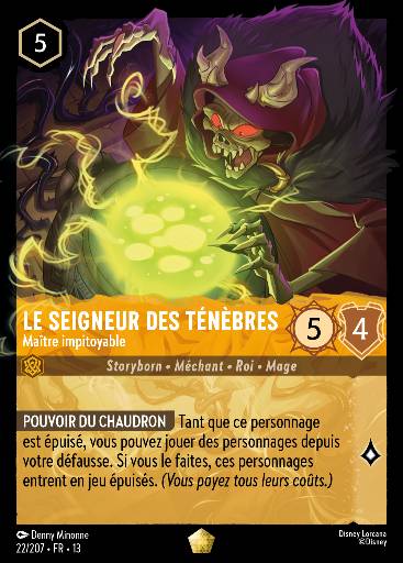 Le Seigneur des Ténèbres - Maître impitoyable