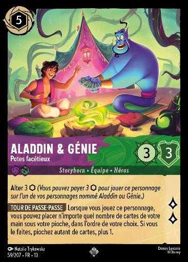 Aladdin & Génie - Potes facétieux